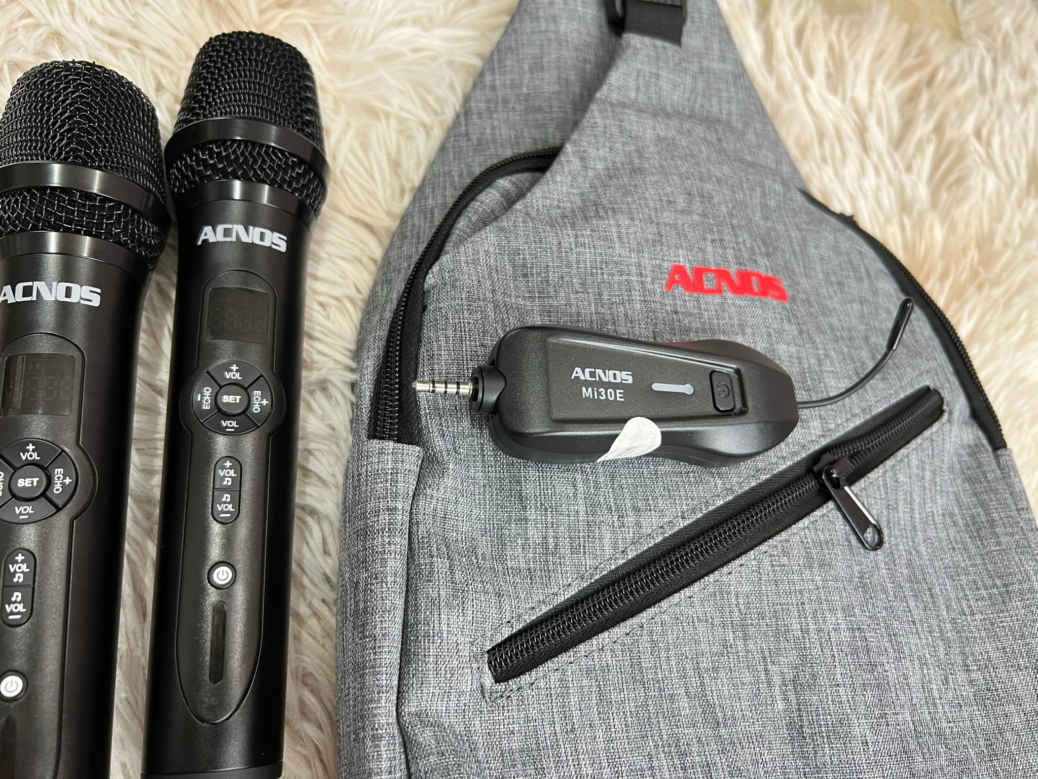 Acnos Mi-30e ユニバーサルUHFワイヤレスマイク Acnos Mi-30e ユニバーサルUHFワイヤレスマイク Micro ACNOS